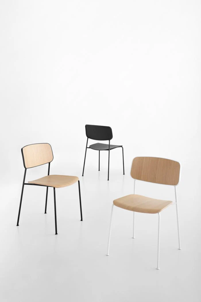 Kisat S410 Stackable Side Chair by Lapalma - Image 15