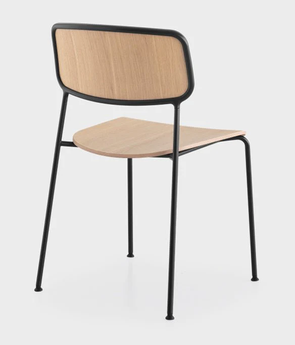 Kisat S410 Stackable Side Chair by Lapalma - Image 4
