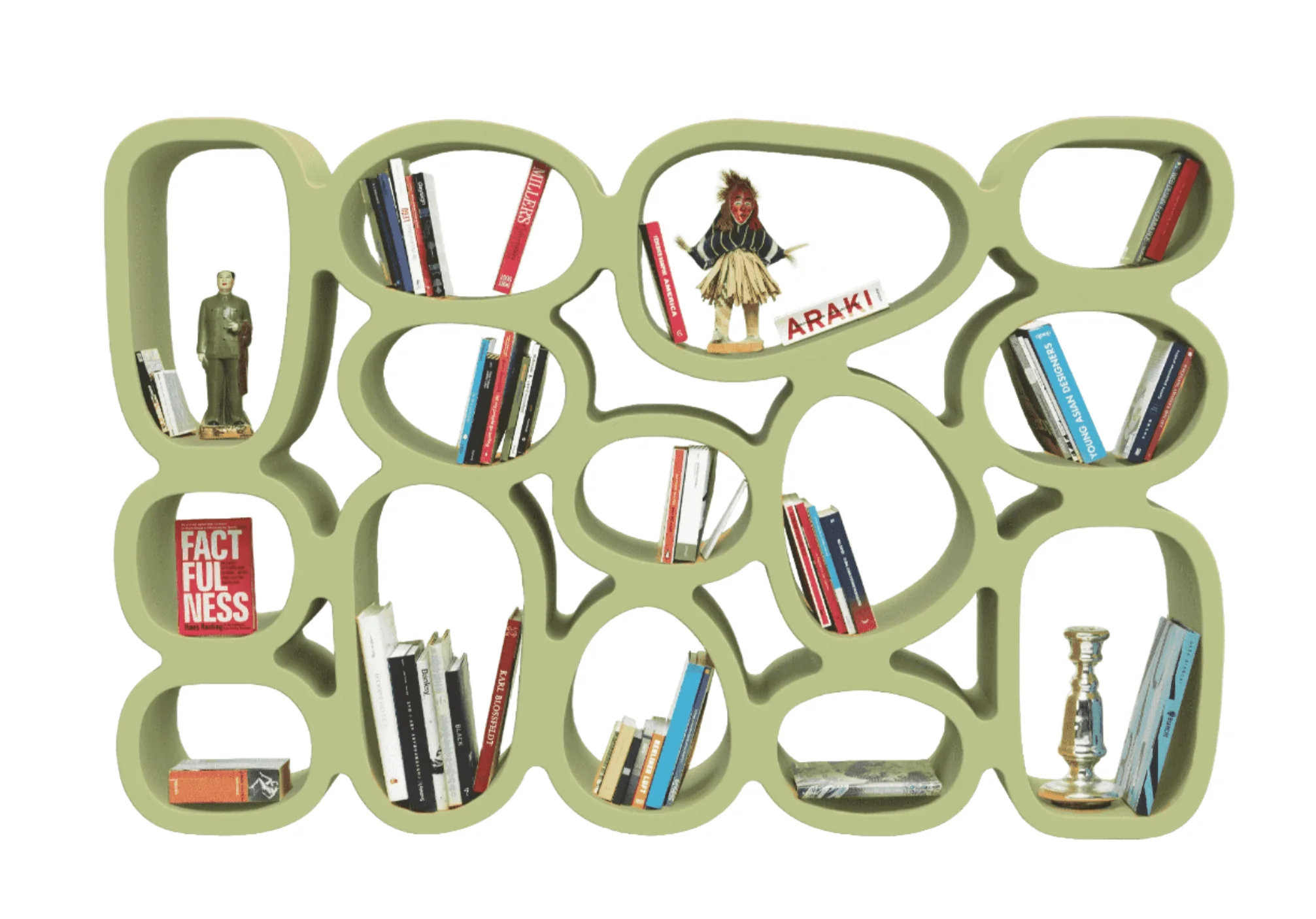 Koibuchi Bookcase by Qeeboo - Image 7