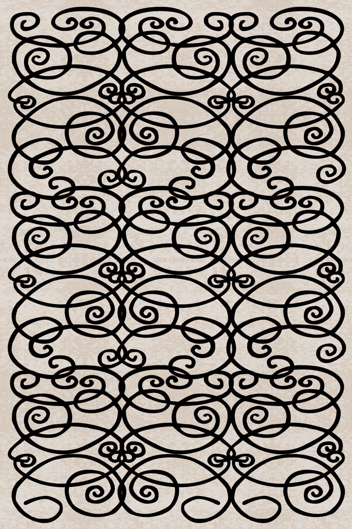 Kris Ruhs Mirring Rectangular Carpet by Qeeboo