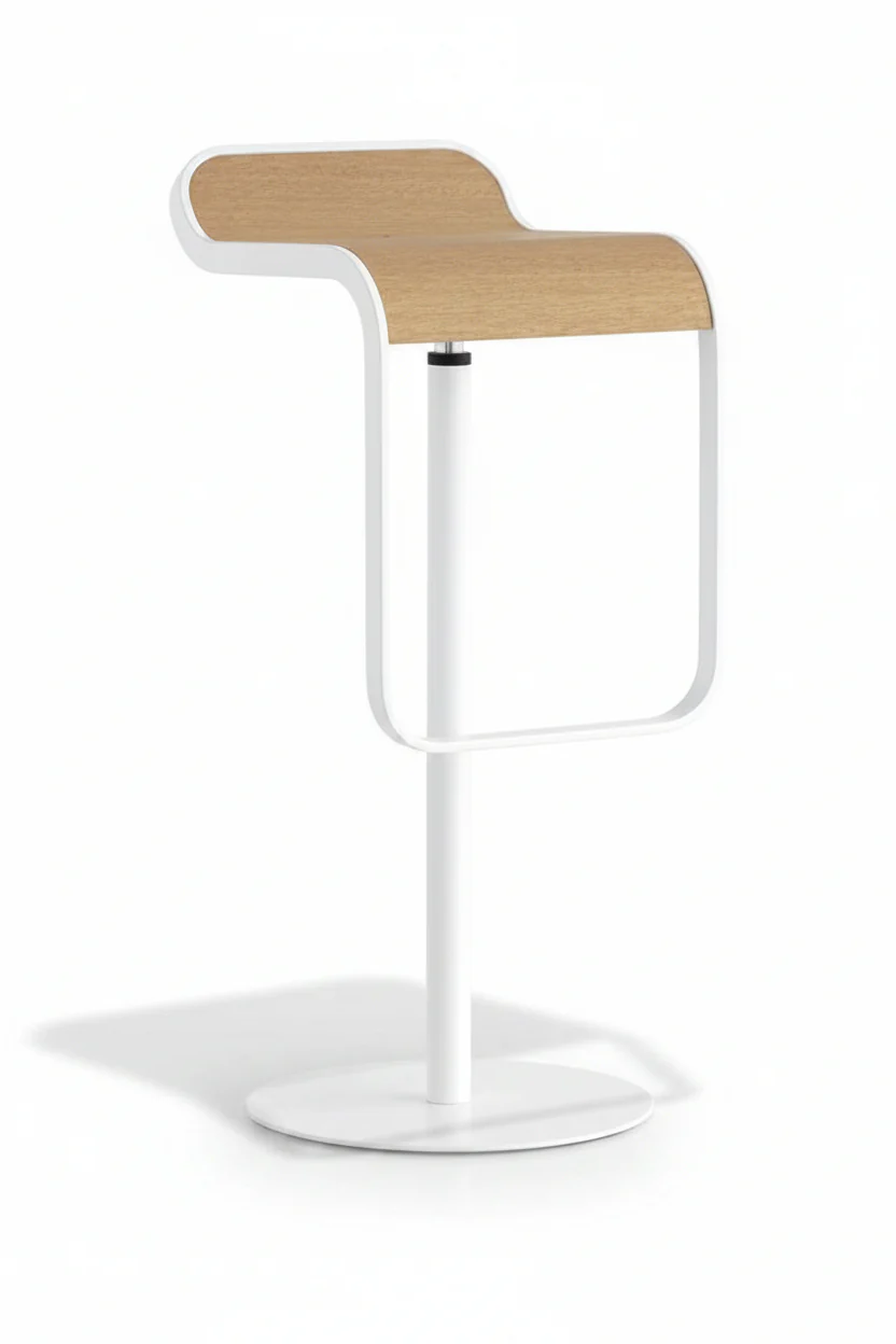 LEM S81 Fixed Height Stool by Lapalma