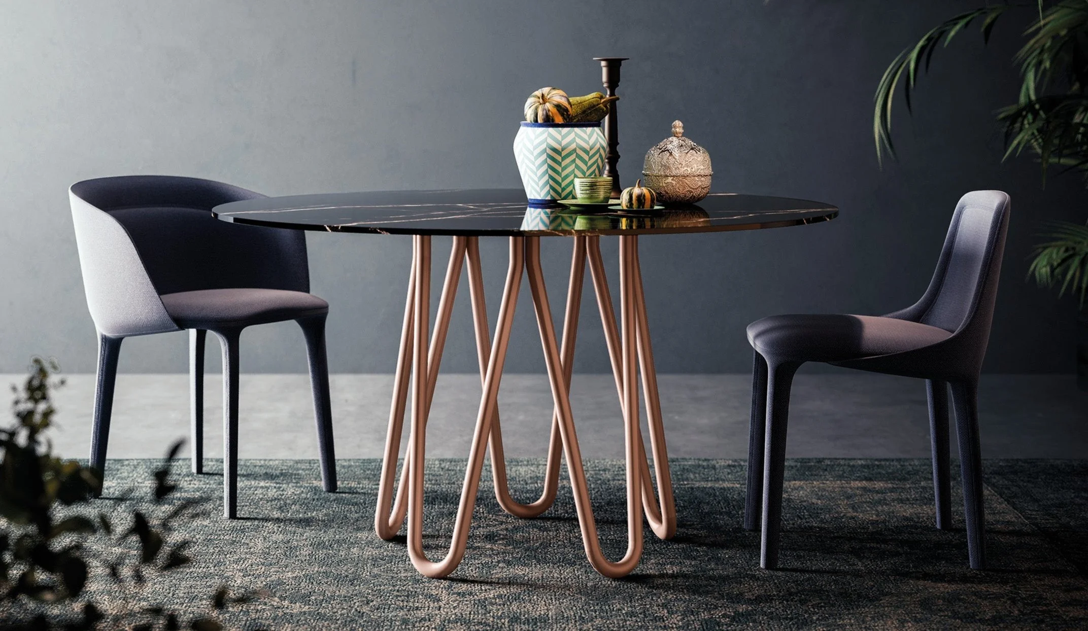 Lepel Armchair Plain by Casamania - Image 5