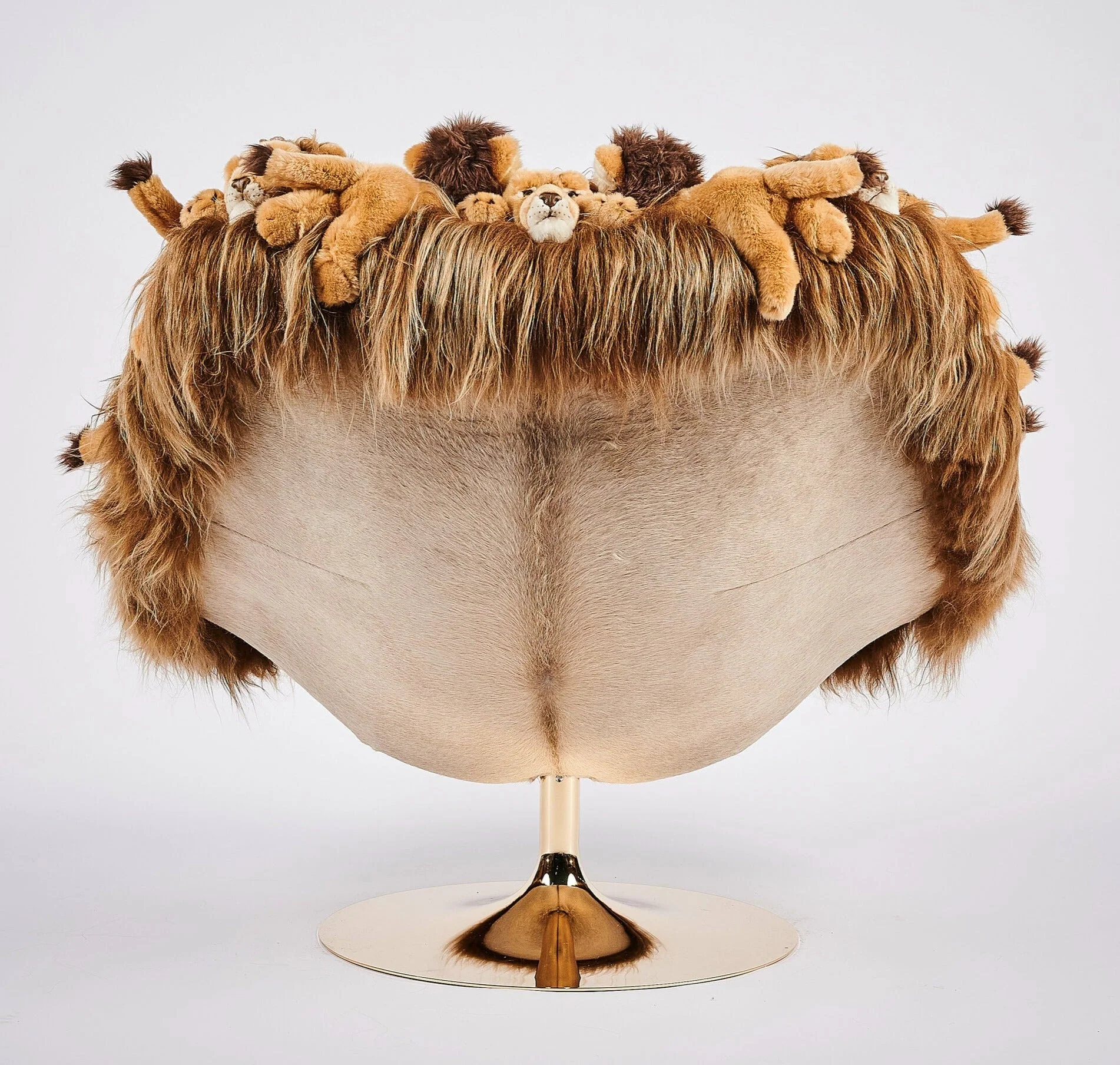 Lion King Lounge Chair by AP Collection - Image 4