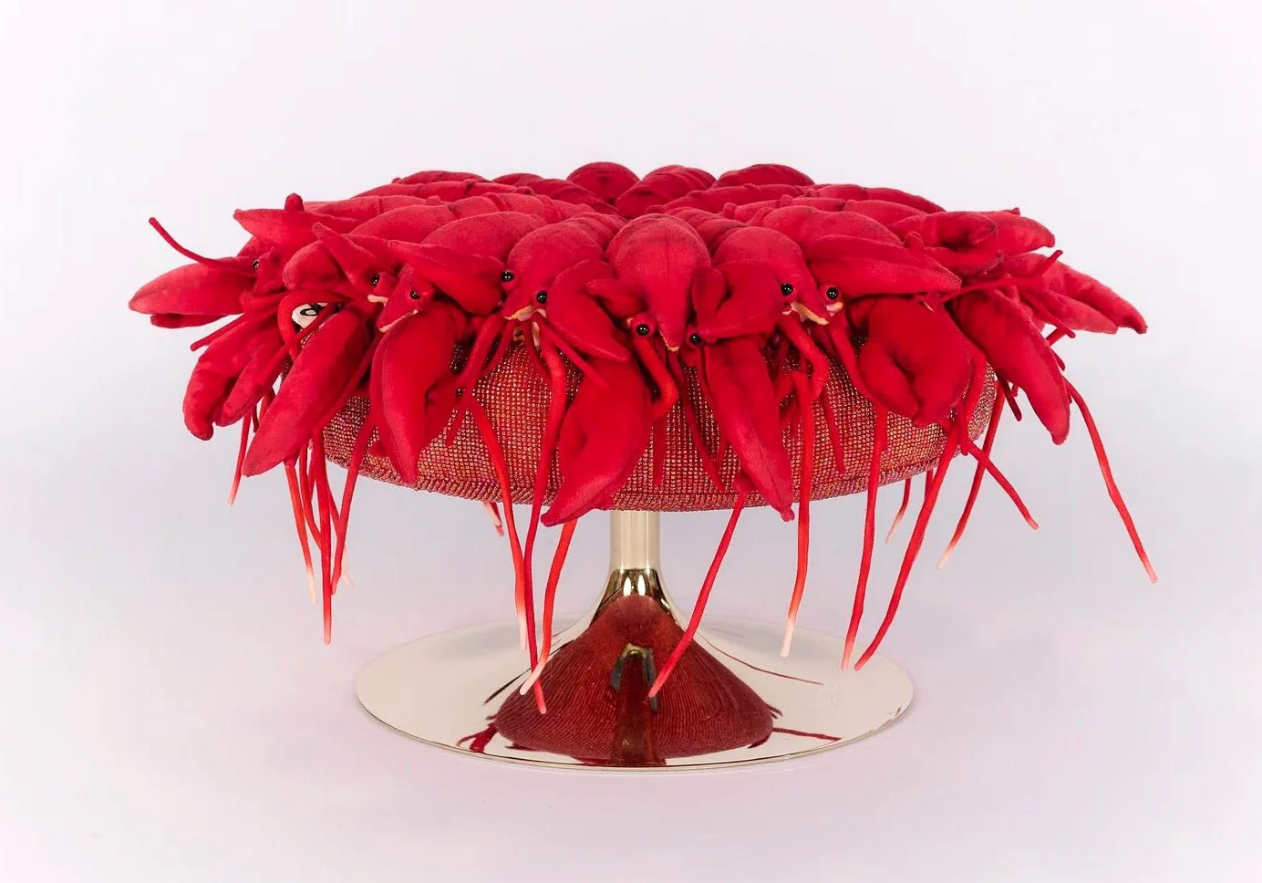 Lobster Pouf by AP Collection