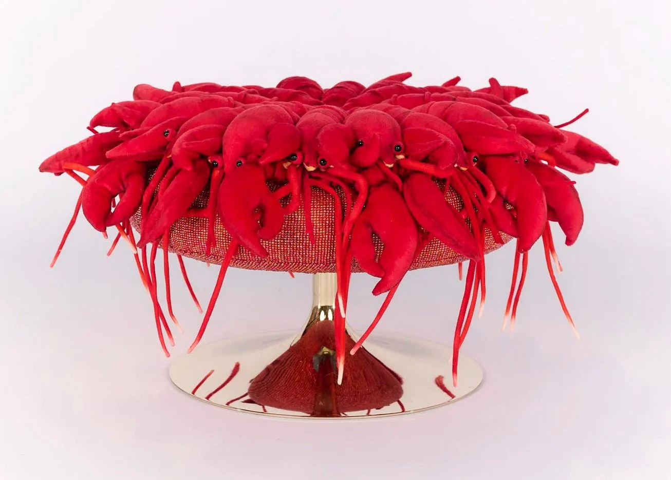 Lobster Pouf by AP Collection - Image 2