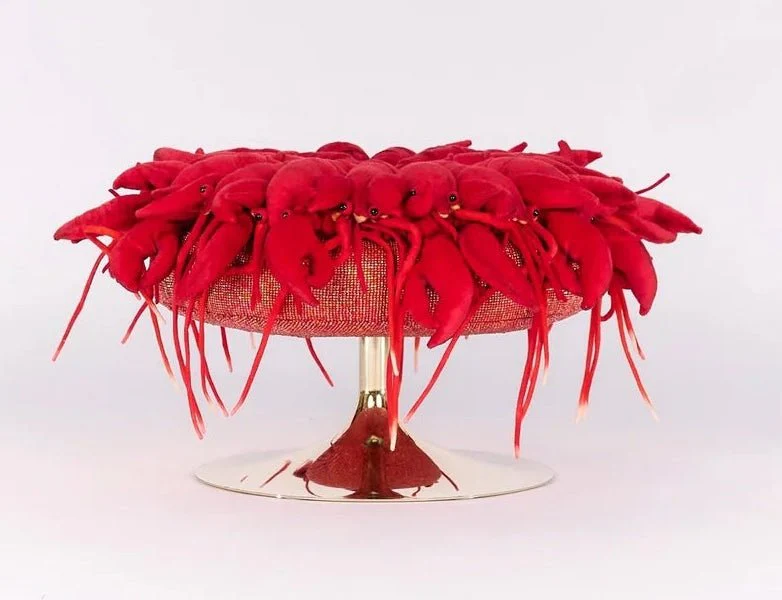 Lobster Pouf by AP Collection - Image 3