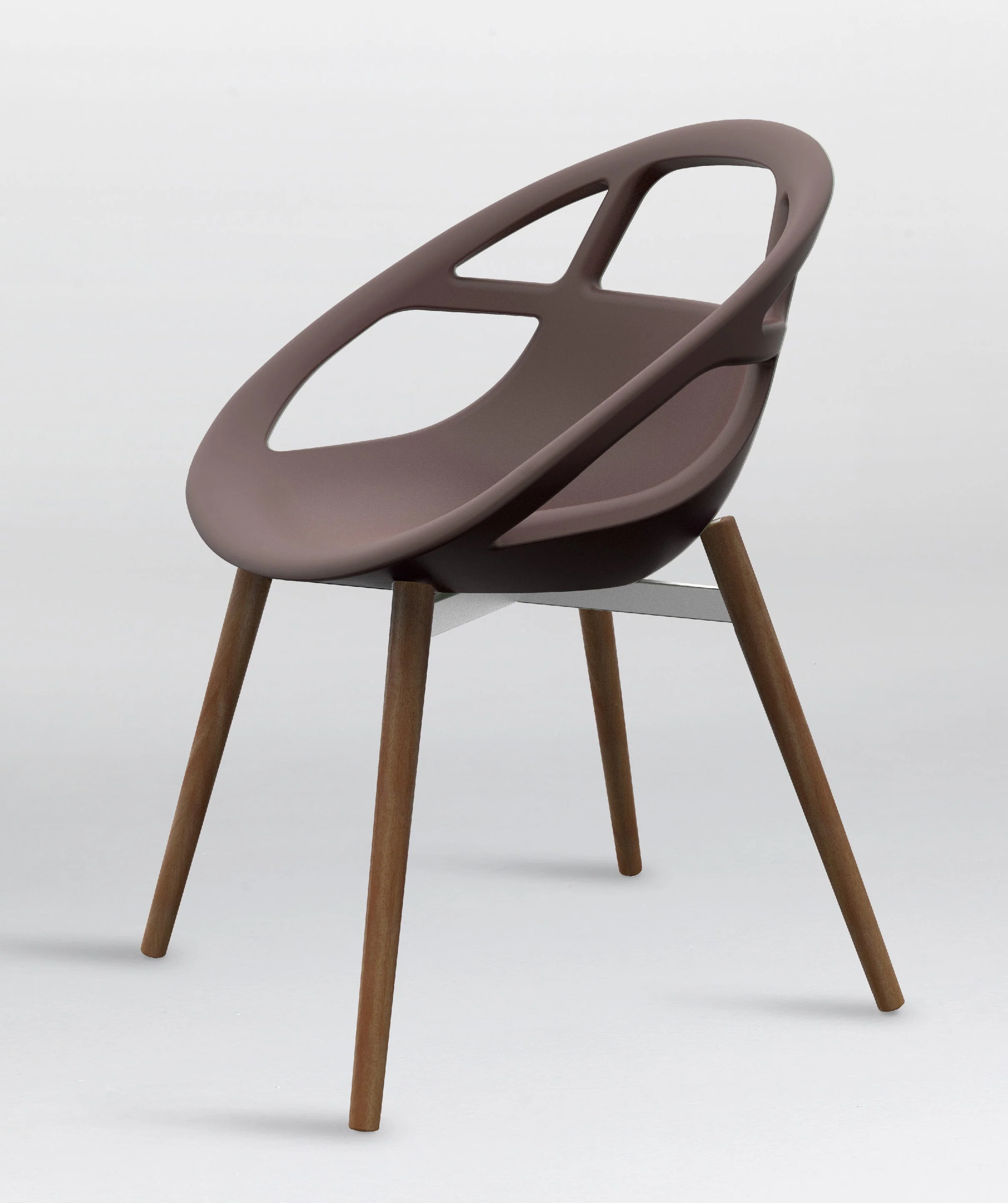 Lola Steel Wood Chair by Casprini - Image 2