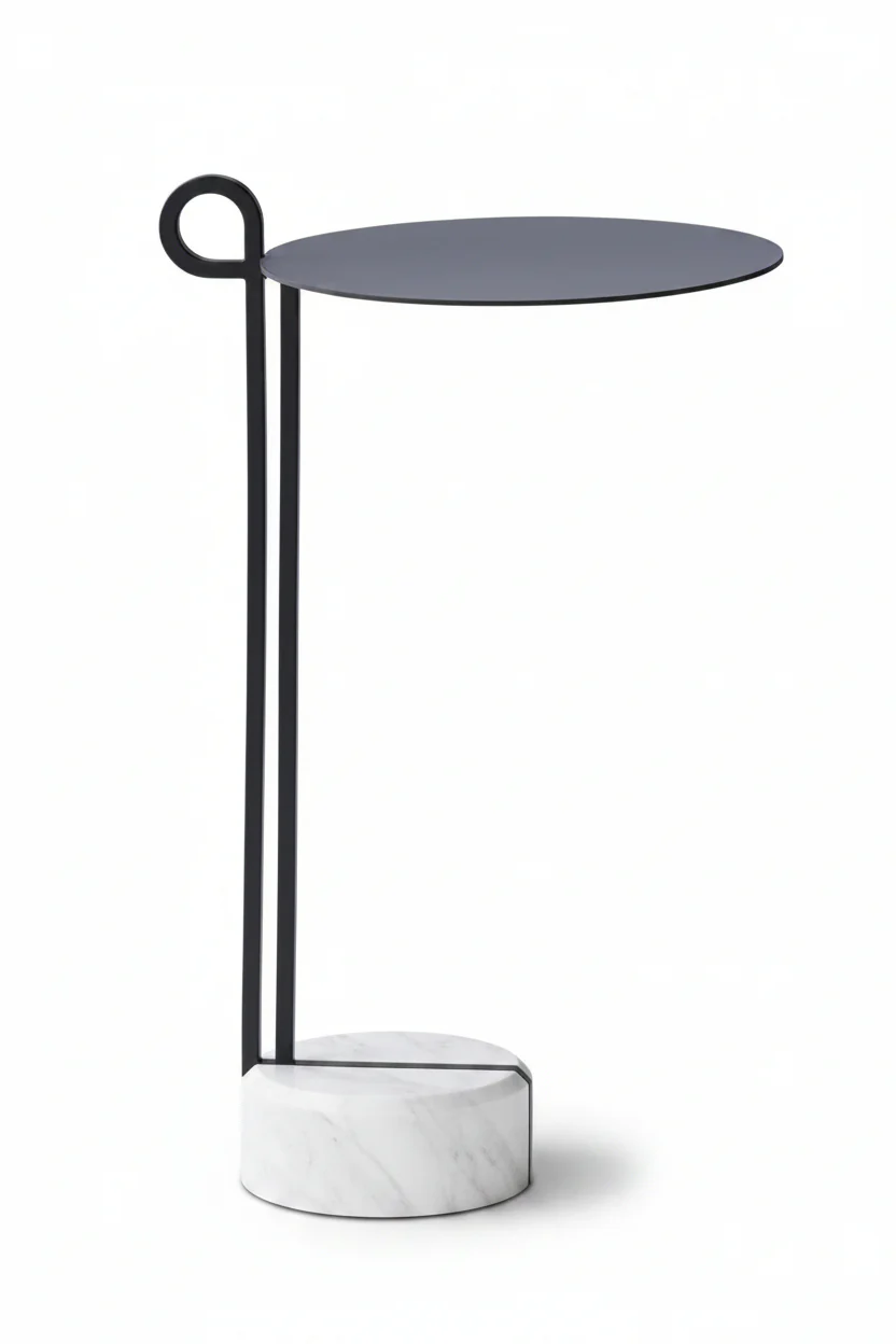 Loop Side Table by Bross