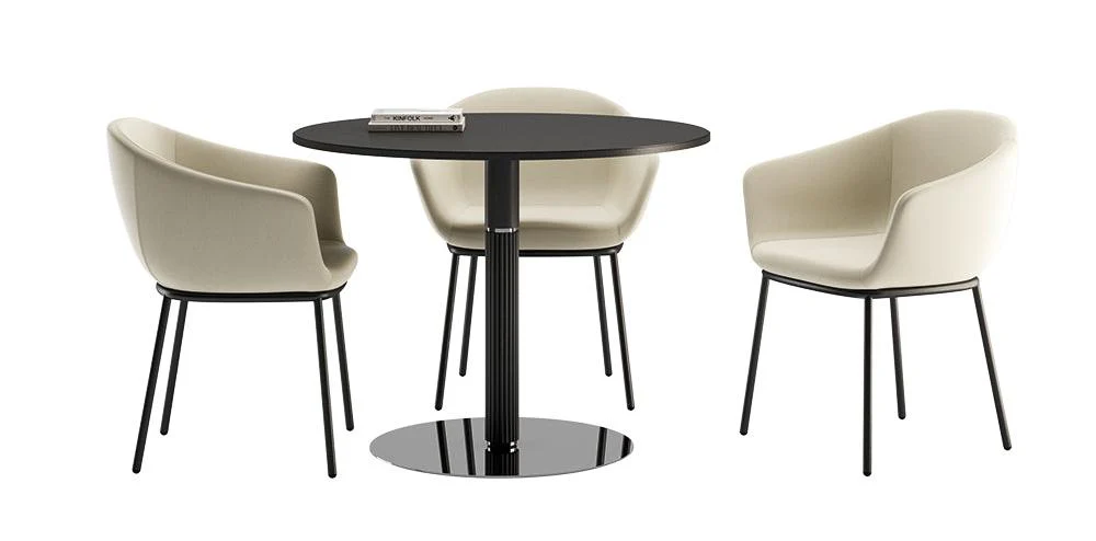 Lucrezia Armchair with Tubular Steel Base by BBB - Image 2