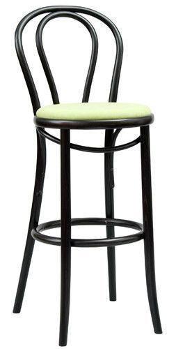 Michael Thonet No. 18 Bentwood Stool by Ton (Upholstered) - Image 3