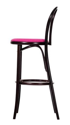 Michael Thonet No. 18 Bentwood Stool by Ton (Upholstered) - Image 5