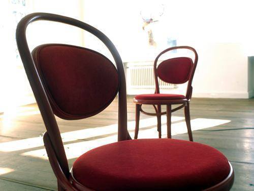 Michael Thonet No. 20 Bentwood Chair by Ton (Upholstered Seat and Back) - Image 9