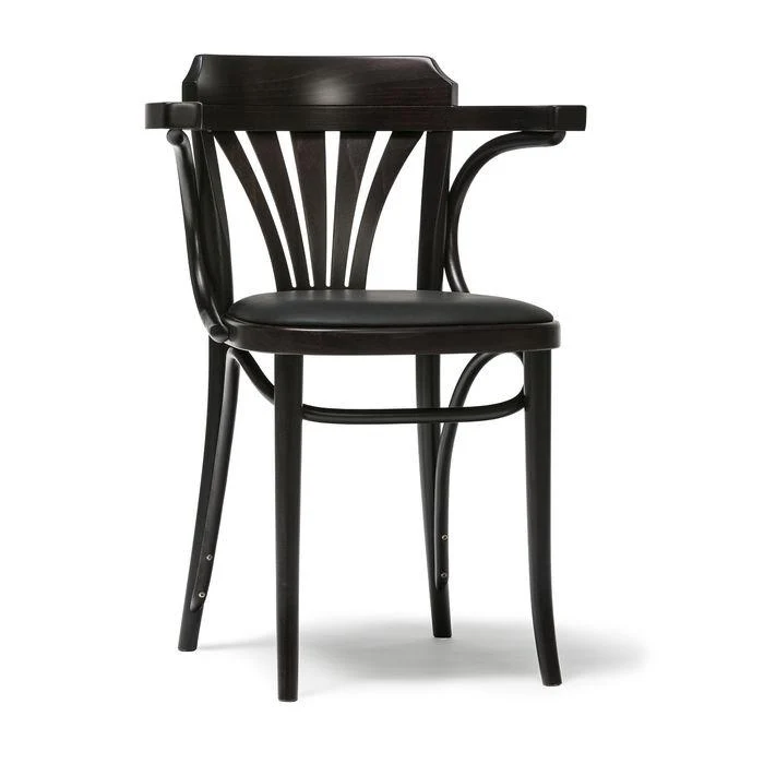 Michael Thonet No. 24 Bentwood Chair by Ton (Upholstered)