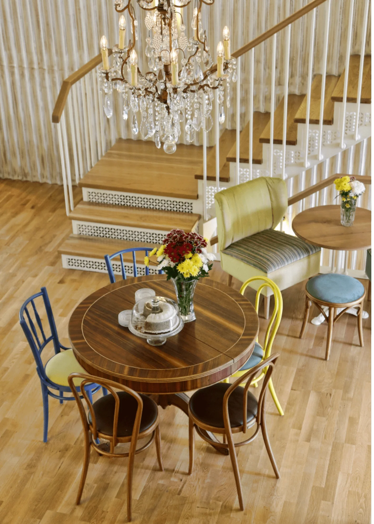 Michael Thonet No. 60 Bentwood Stool by Ton (Upholstered) - Image 5