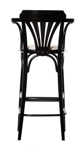 Michael Thonet No. 135 Bentwood Stool by Ton (Upholstered) - Image 4