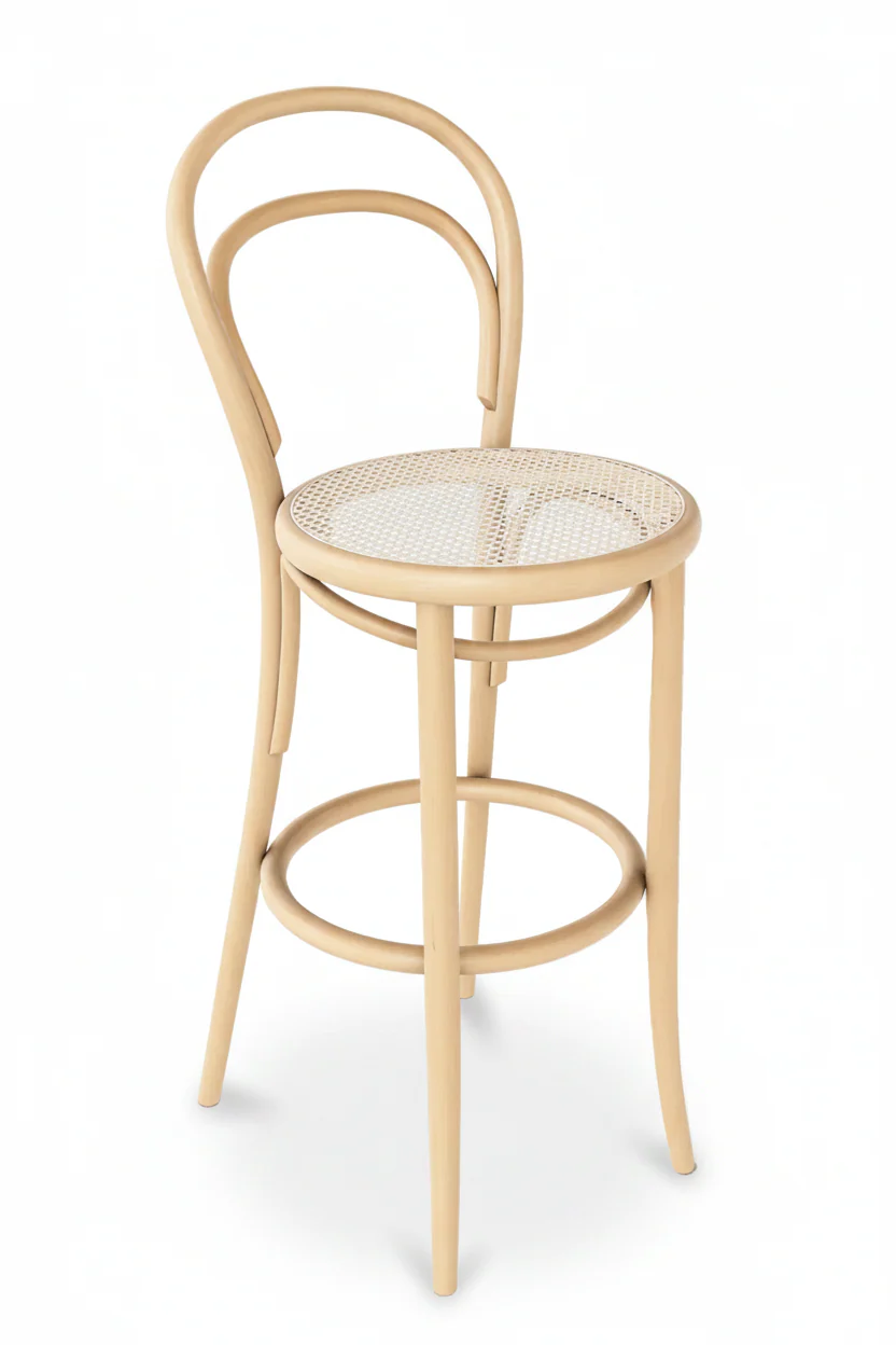 Michael Thonet No. 14 Bentwood Stool by Ton