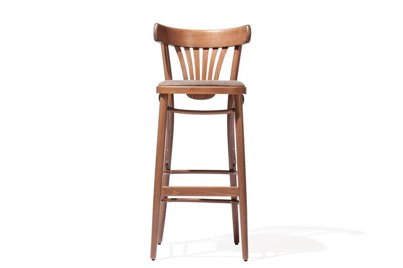 Michael Thonet No 56 Bentwood Stool by Ton - Image 5