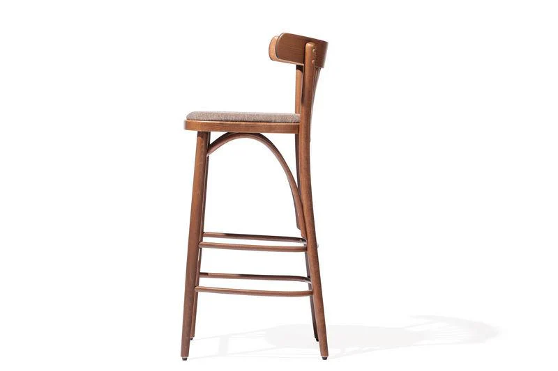 Michael Thonet No 56 Bentwood Stool by Ton - Image 7