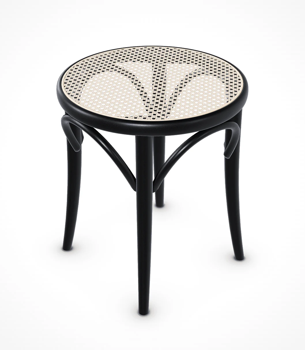 Michael Thonet No. 60 Bentwood Stool by Ton