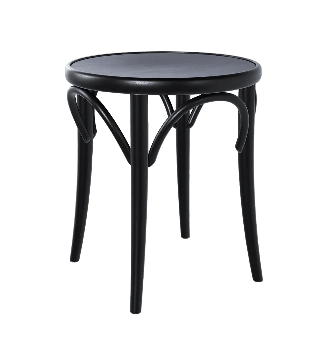 Michael Thonet No. 60 Bentwood Stool by Ton - Image 2