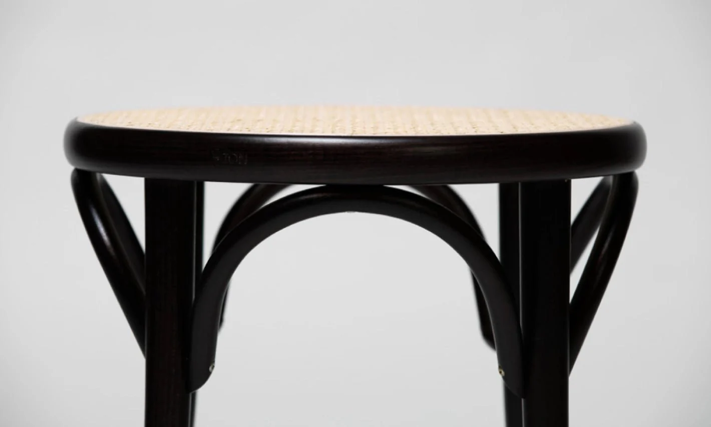 Michael Thonet No. 60 Bentwood Stool by Ton - Image 3