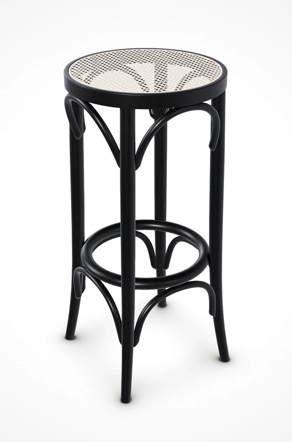Michael Thonet No. 73 Bentwood Stool by Ton - Image 2