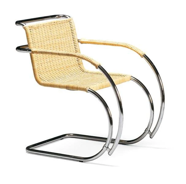 Mies van der Rohe Cantilever Cane Armchair