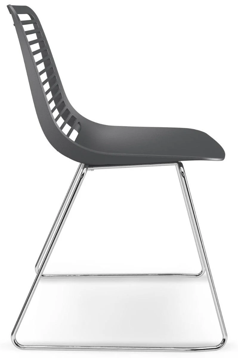 Mini Wire Stacking Sled Base Chair by Casprini - Image 3