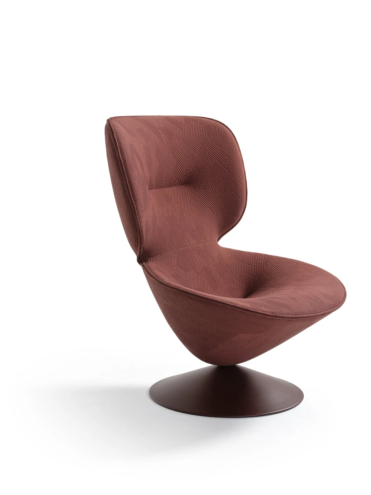 Moon Lounge Chair by Artifort -Disc Swivel Base - Image 13