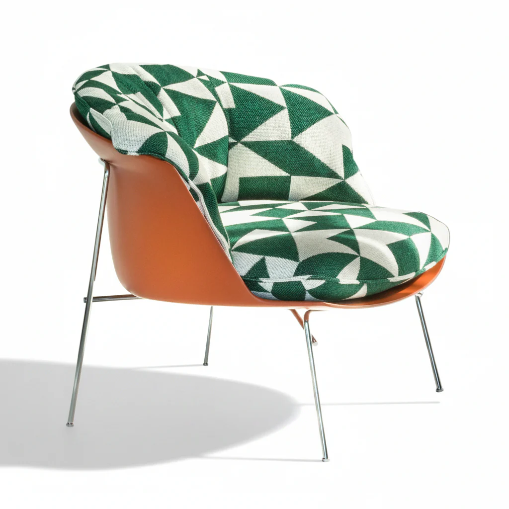 Moon Lounge Chair with Baydur Back by Driade