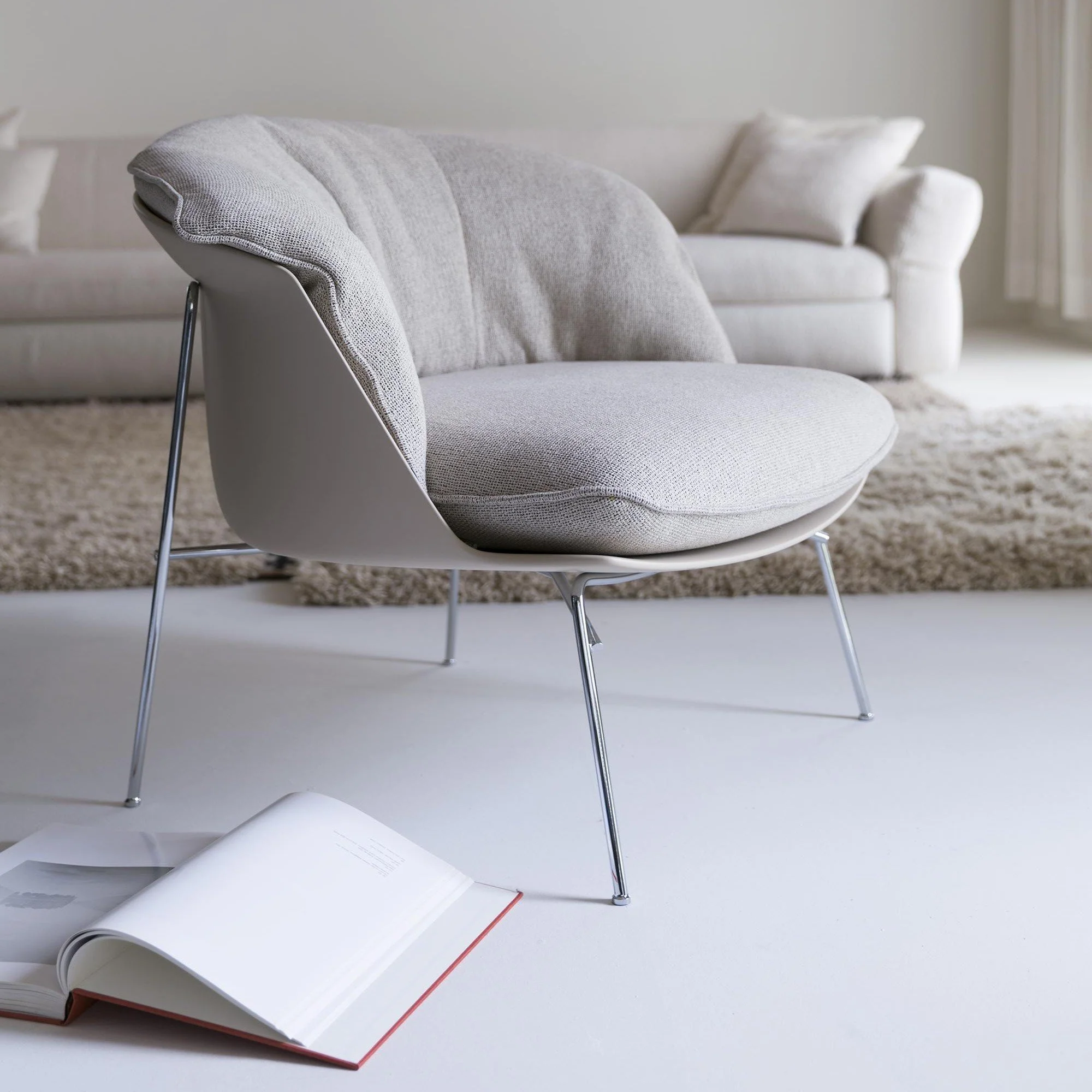 Moon Lounge Chair with Baydur Back by Driade - Image 6