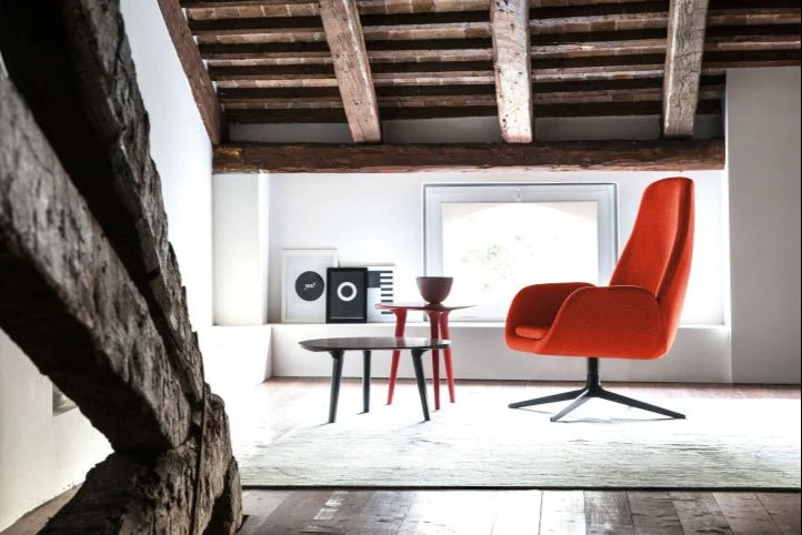 Mysa Lounge Chair by Bross - Swivel Version - Image 5