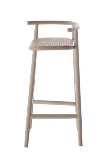 Nendo Single Curve Bentwood Barstool by GTV - Image 3