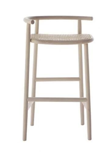 Nendo Single Curve Bentwood Barstool by GTV - Image 4