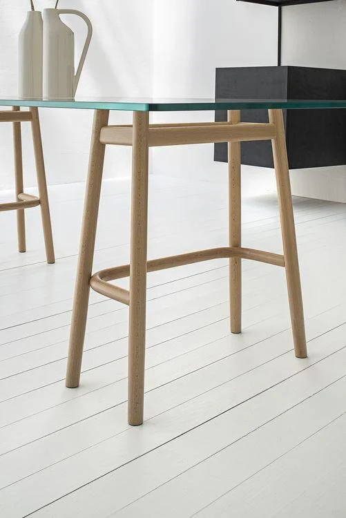 Nendo Single Curve Dining Table by GTV - Image 4