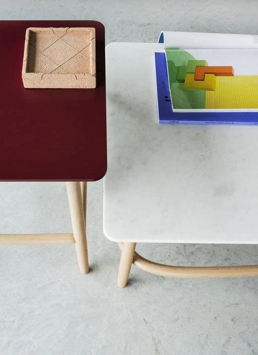 Nendo Single Curve Low Table by GTV - Image 11