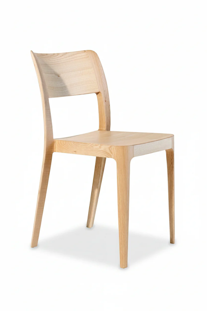 Nene S L Wood  Side Chair by Midj