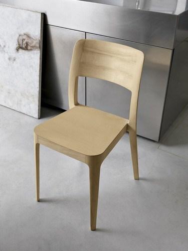 Nene S L Wood  Side Chair by Midj - Image 2