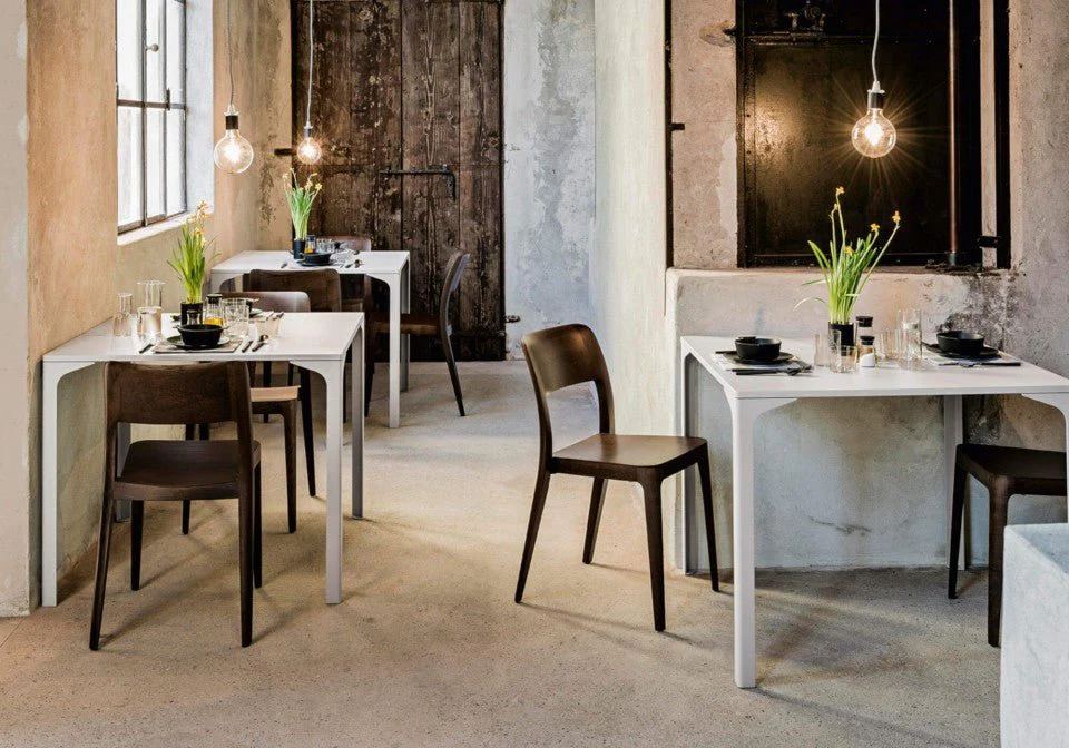 Nene S L Wood  Side Chair by Midj - Image 5