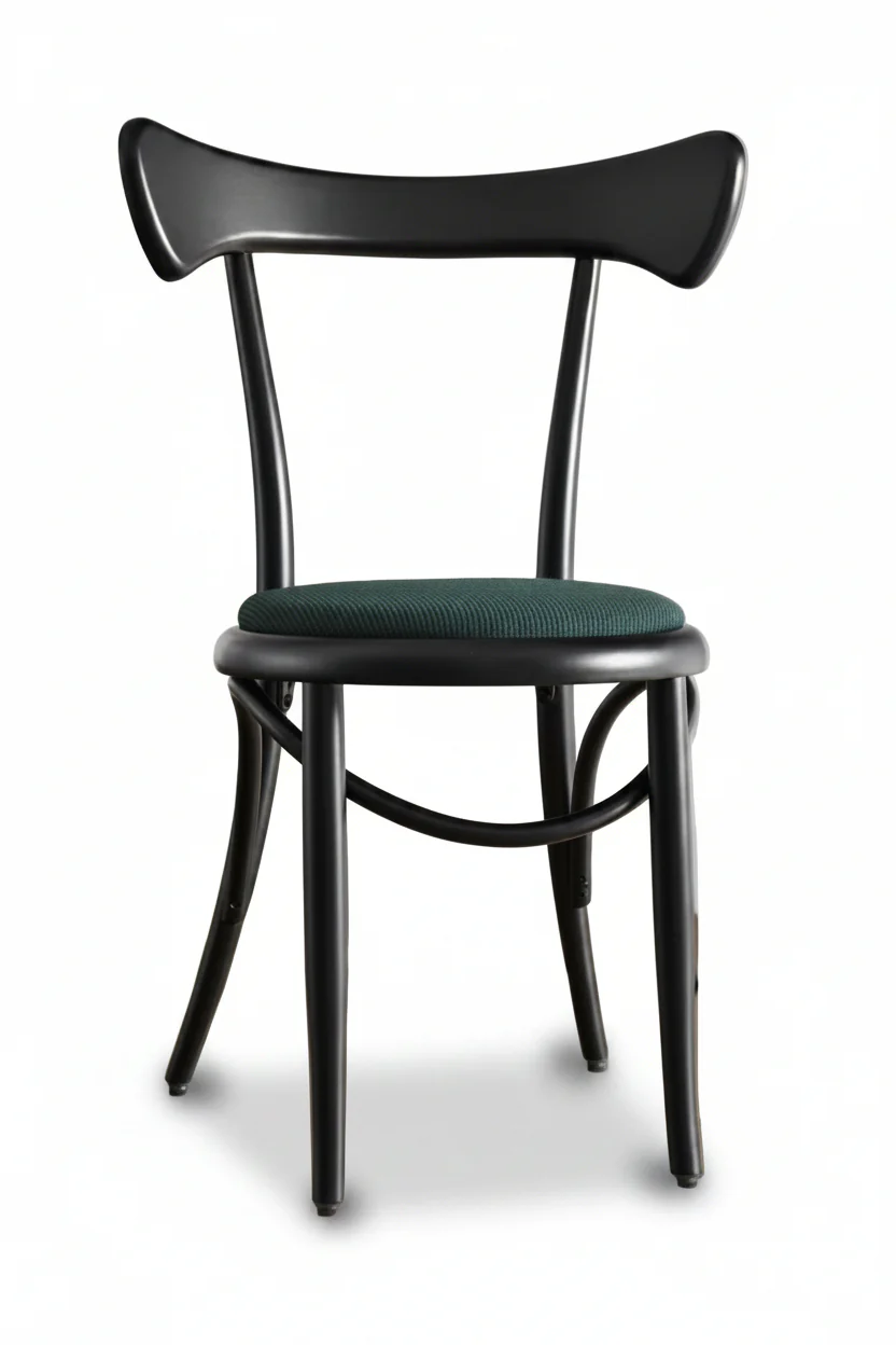 Nigel Coates Cafestuhl Bentwood Chair (Upholstered) by GTV