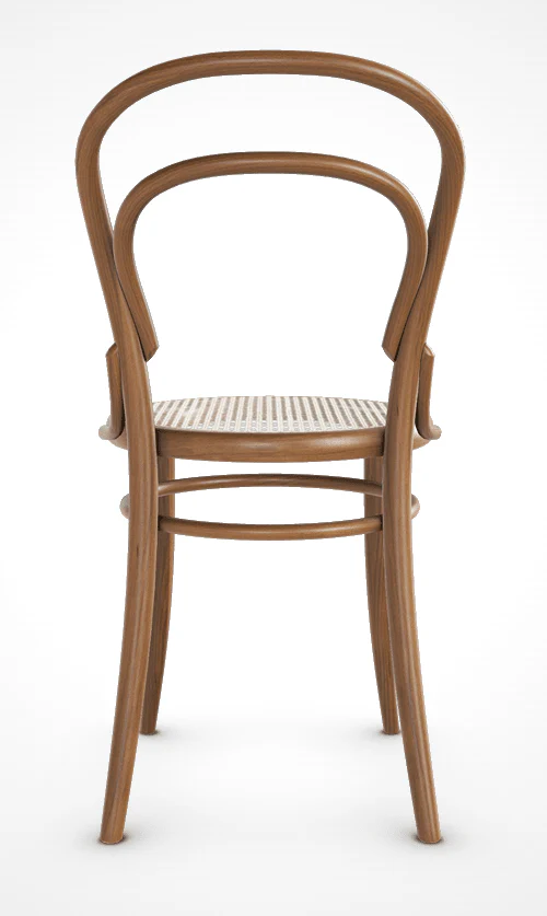 No. 14 Bentwood Chair / Cane Seat by Ton - Clearance - Image 4