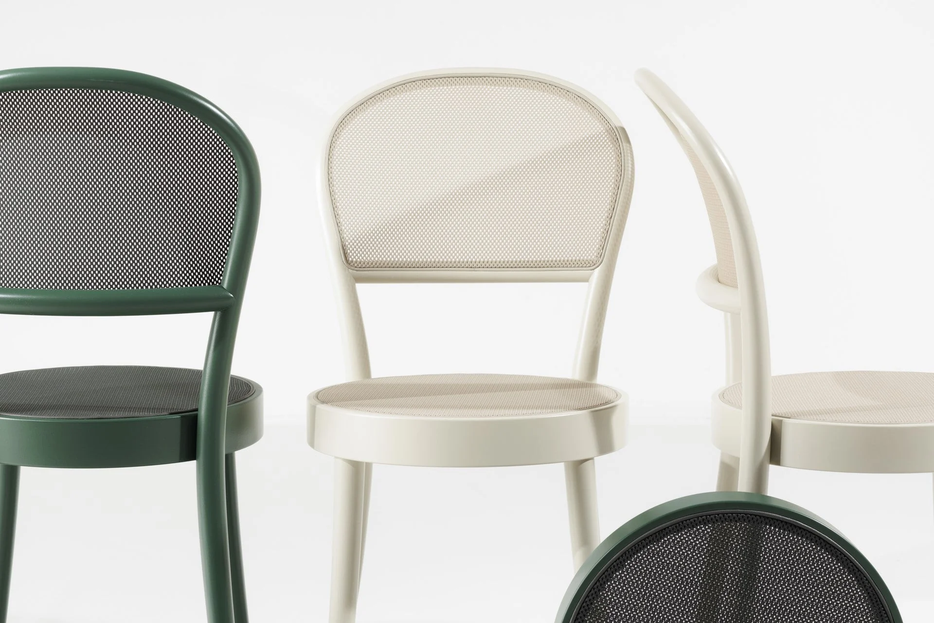 No. 314 Bentwood Chair (Cane or Mesh Seat and Back) by Ton - Image 4