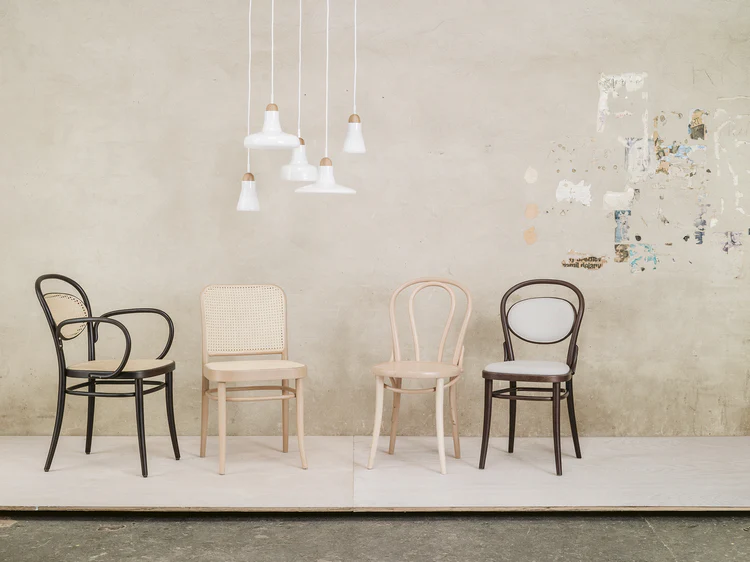 No. 811 Bentwood Chair by Ton - Cane Back - Image 24