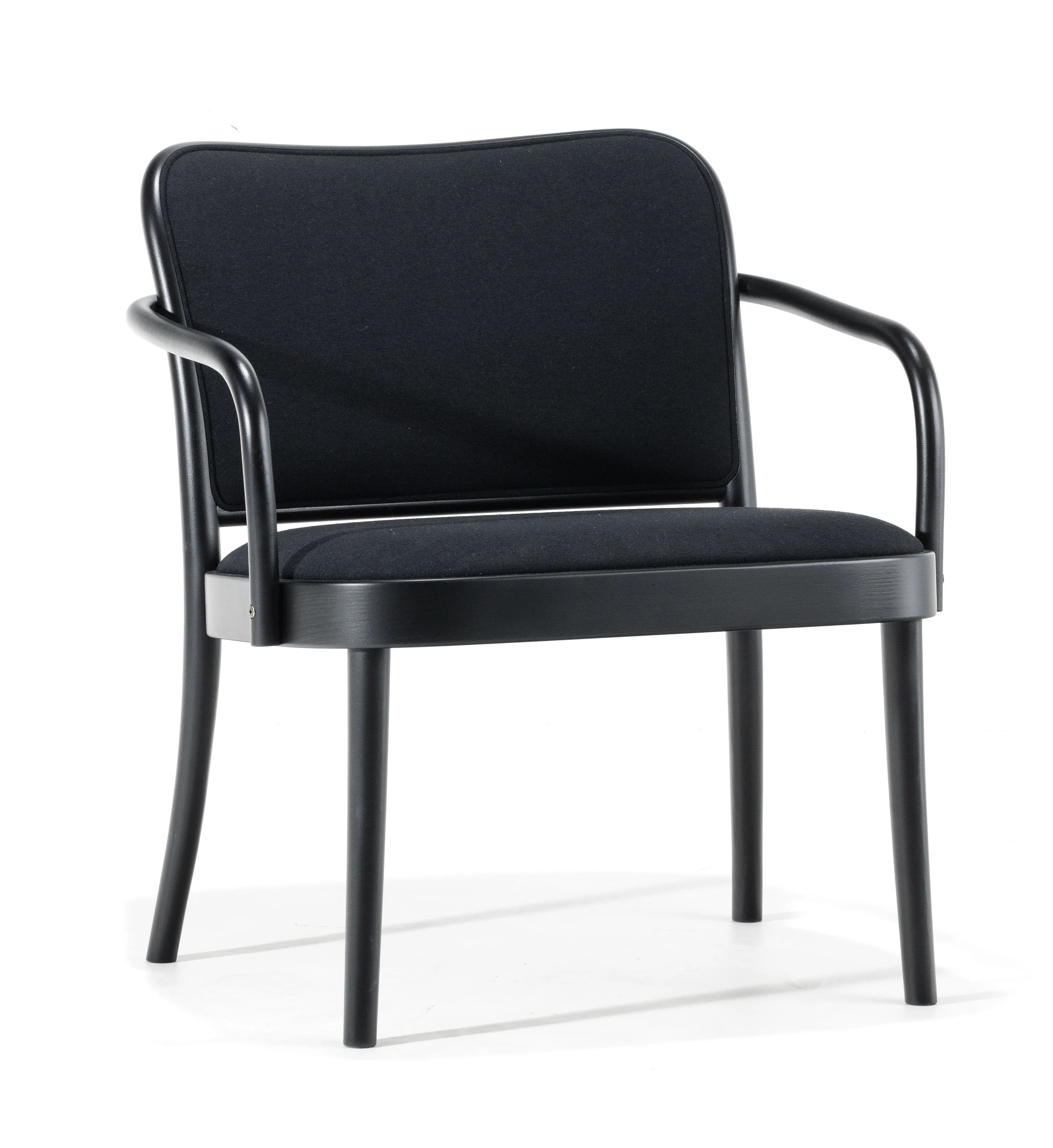 No. 811 Bentwood Lounge Armchair by Ton - Upholstered Seat and Back - Image 2