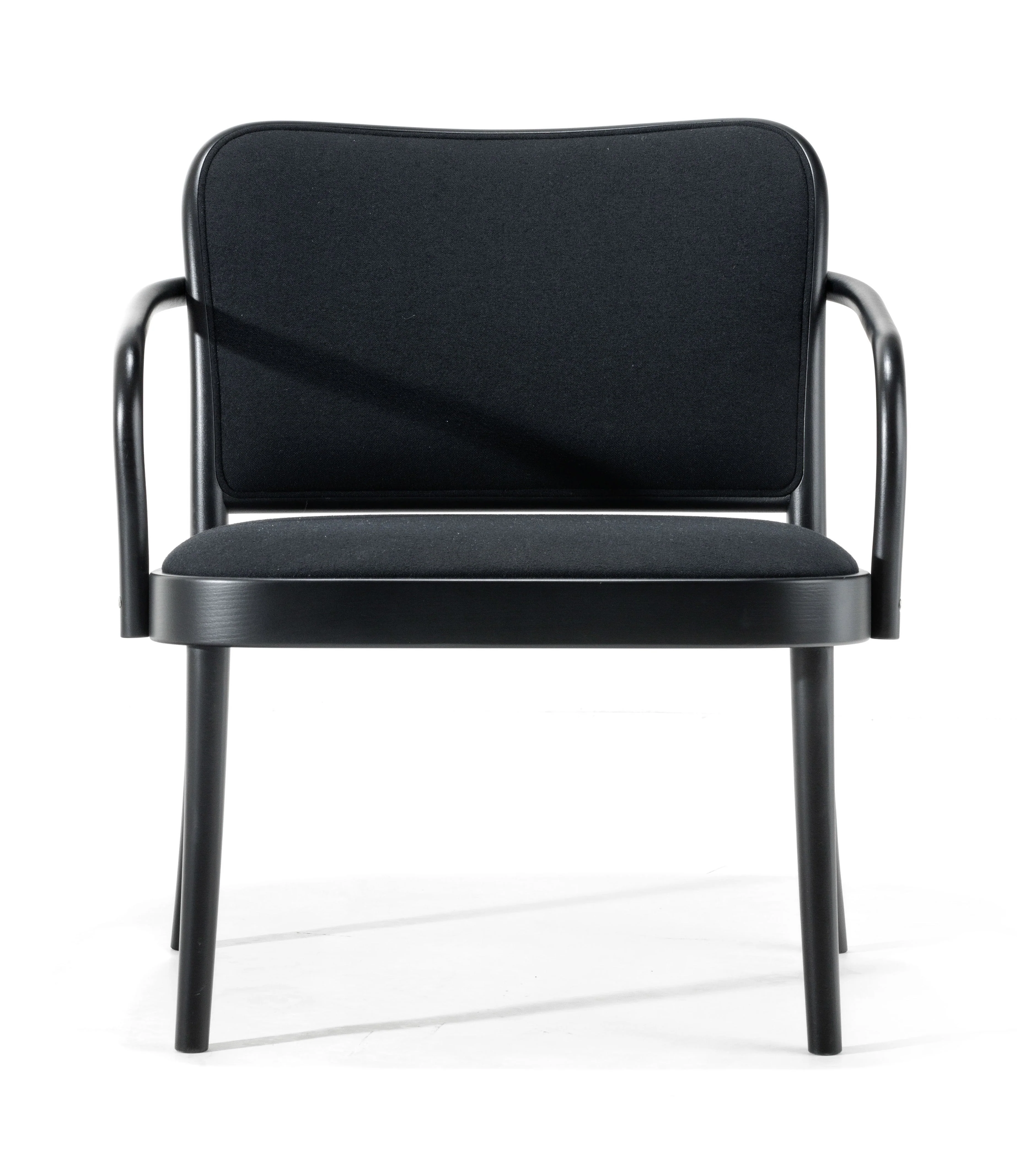 No. 811 Bentwood Lounge Armchair by Ton - Upholstered Seat and Back - Image 3