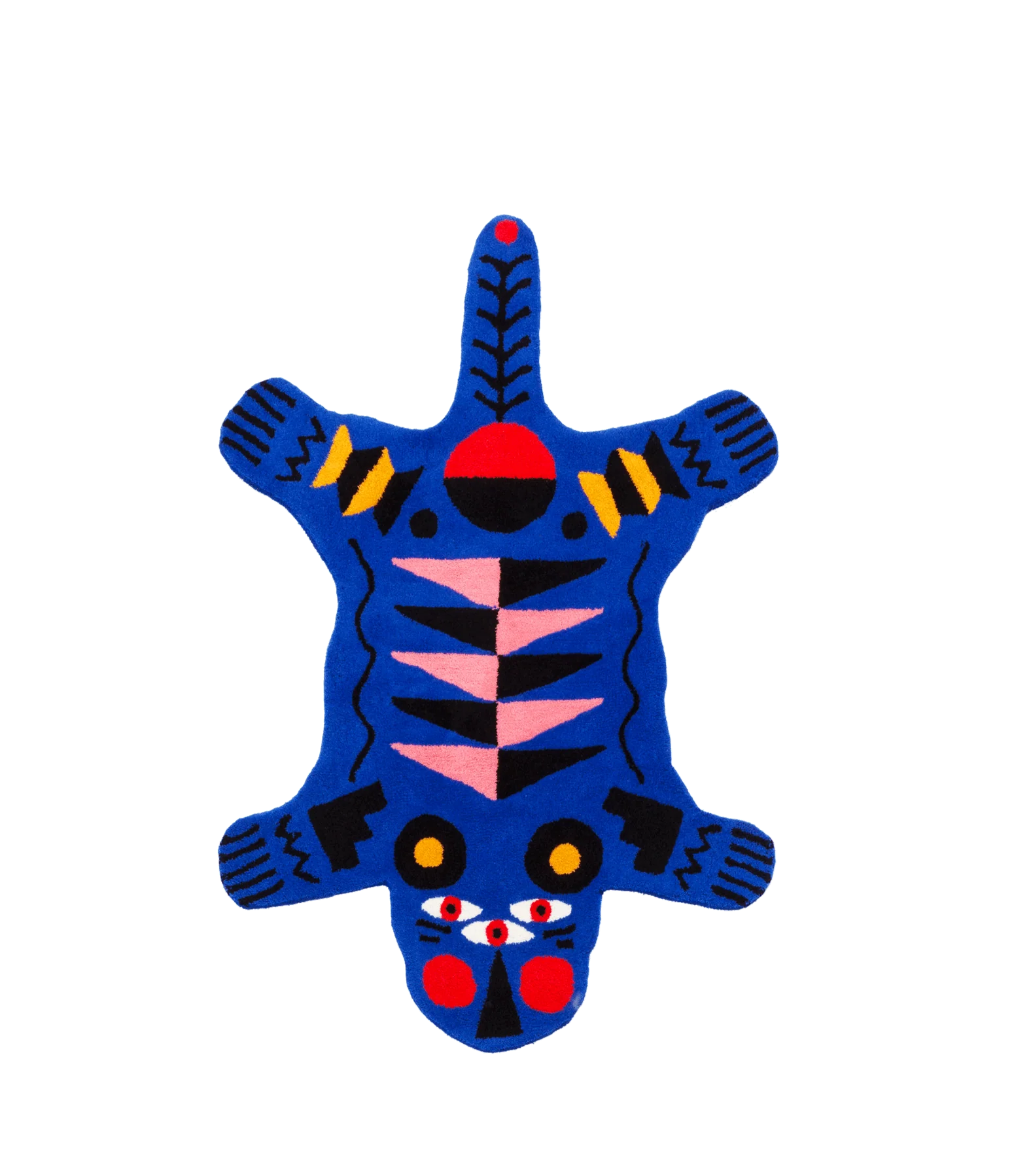 Oggian Blue Panther Medium Carpet by Qeeboo