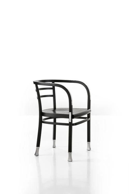 Otto Wagner Postsparkasse Bentwood Armchair with Aluminum by GTV - Image 7