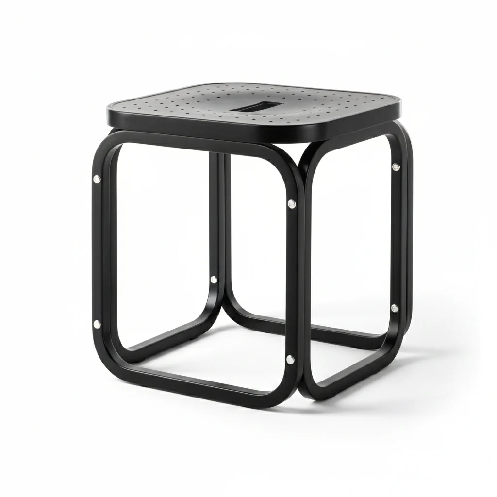 Otto Wagner Postsparkasse Bentwood Stool by GTV