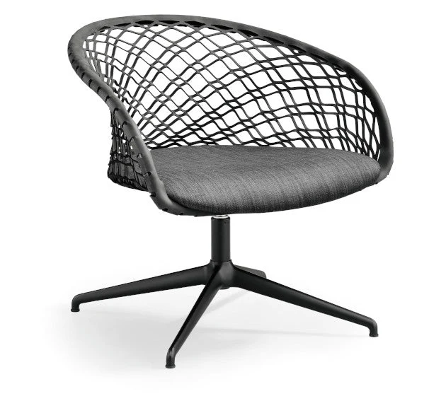 P47 AP GX TS_CU Swivel Lounge Chair by Midj