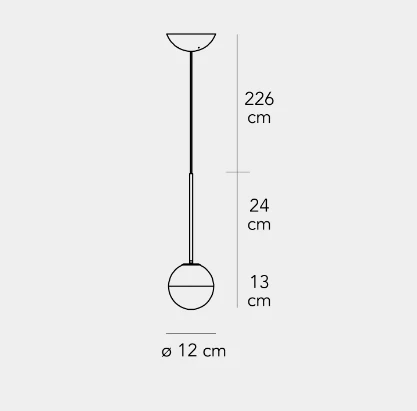 Pallina Suspension Lamp by FontanaArte - Image 6